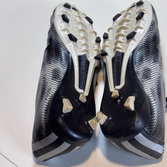 Adidas F10 Black Snake Print Soccer Shoes Mens 11 US Style B34860 2014 Soccer - Picture 7 of 8